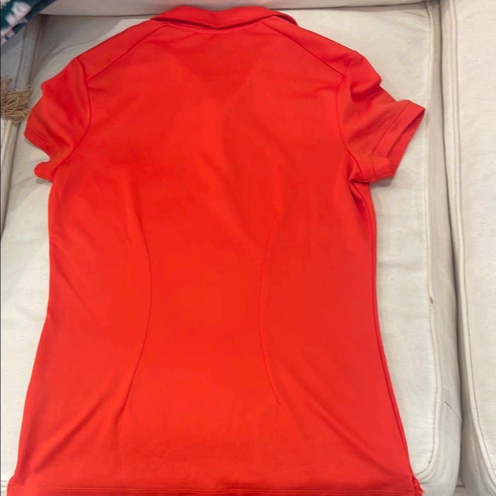 Women's orange Nike Golf Polo small - Picture 4 of 4